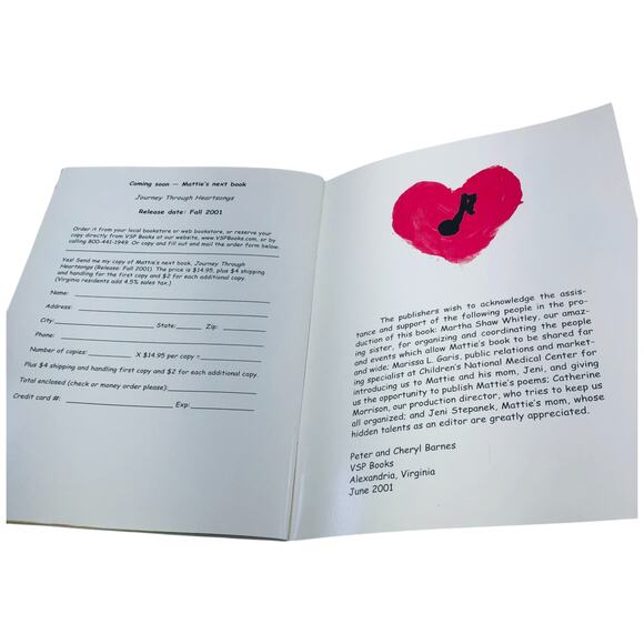 Heartsongs by Mattie J.T. Stepanek 2001 VSP Books - Picture 9 of 10